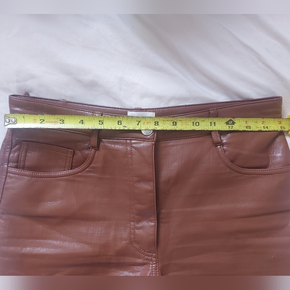 SOLD Aritzia Melina Cognac Size 6 - Picture 10 of 10